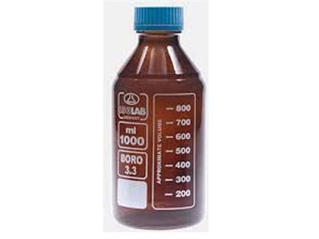 Chai thủy tinh màu nâu 500ml 061.02.500 Isolab